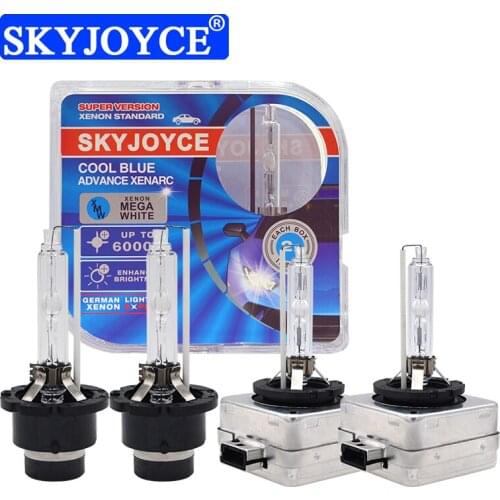 SKYJOYCE 2PCS 35W 55W 4300K 5000K 6000K 8000K D1S D3S D2R D4R D4S D2S Car Xenon HID Bulb Lamp for BMW E63 E65 E46 E60 E85 E53