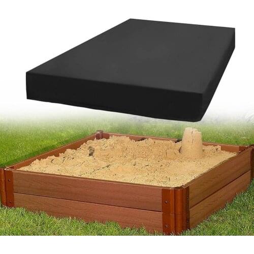 Sandbox Canopy Cover Dustproof Waterproof Sandpit Pool Covers Outdoor Garden Oxford Cloth Children Sandpit Pool Sandbox Cover