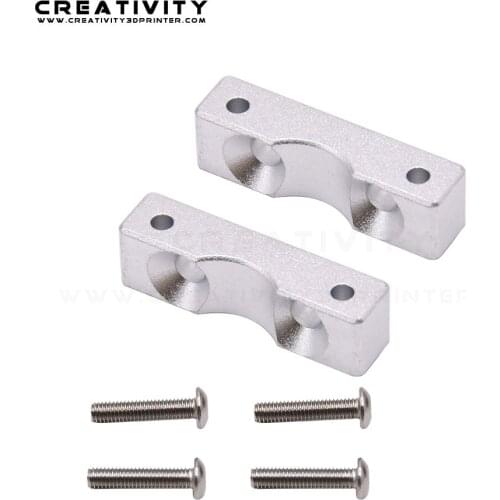 With Screw Nuts for Ender-3/Ender-3S/Ender-3pro/CR-10 Series Upgrade Kit Aluminum Alloy Z axis Stepper Motor Mount