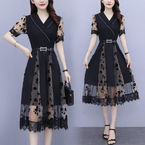 Платья для полных Tchaoha China At AliExpress