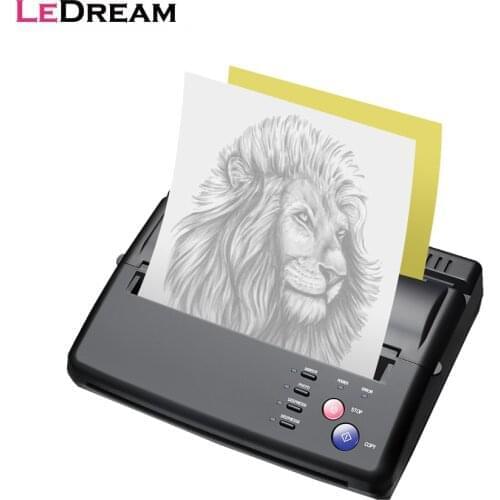 Tattoo Transfer Machine Device Copier Printer Drawing Thermal Stencil Maker Tools For Tattoo Photos Transfer Paper Copy Printing