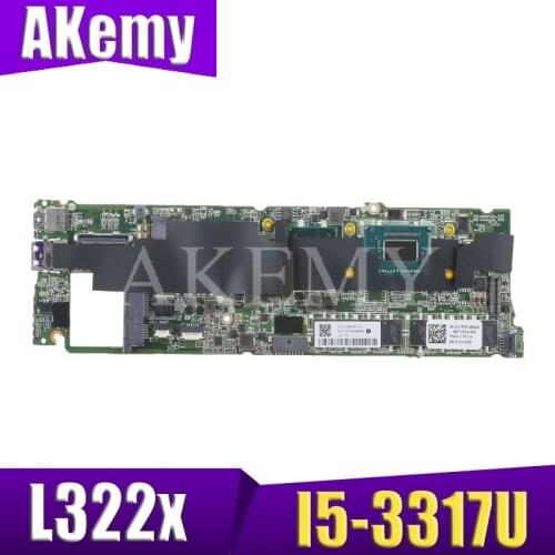 XPS 13 motherboard GJW63 0GJW63 CN-0GJW63 I5-3317U DAD13AMBCD1 DDR3 For DELL XPS 13 L322x Laptop Motherboard tested 100% work