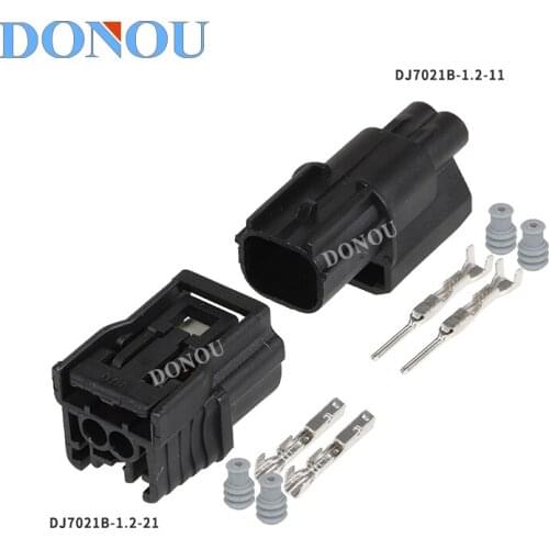 1set 2-Pin Suitable for Honda air intake sensor plug Accord car light turn signal connector DJ7021B-1.2-11/21