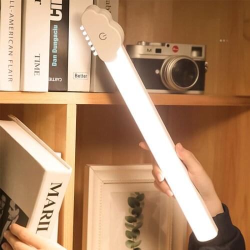 1pcs Creative Table Lamp Artifact Dormitory Lamp USB Charging Eye Protection Learning Desk Lamp Bedroom Led Cool Induction Lamp