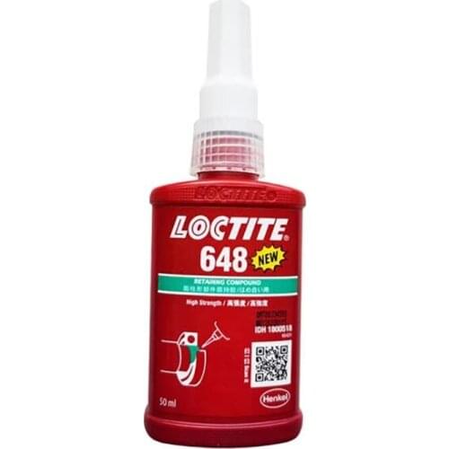 50ml Loctite 648 High Strength Screw Sealant Anti-loose Anaerobic Glue Thread Glue