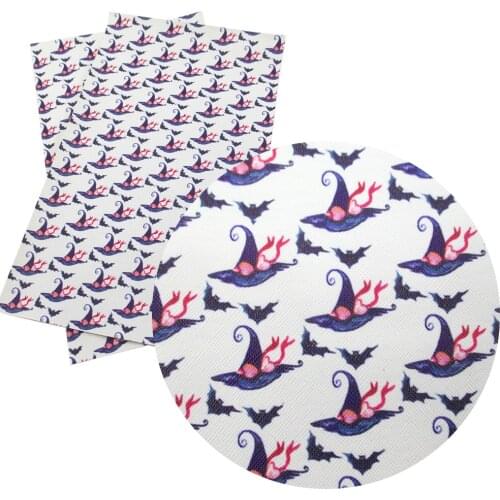 David accessories New 20*33cm Halloween Pumpkin Faux Synthetic Leather For Bow-knot bags Wallet Phone Cover DIY Projects,1Yc2740