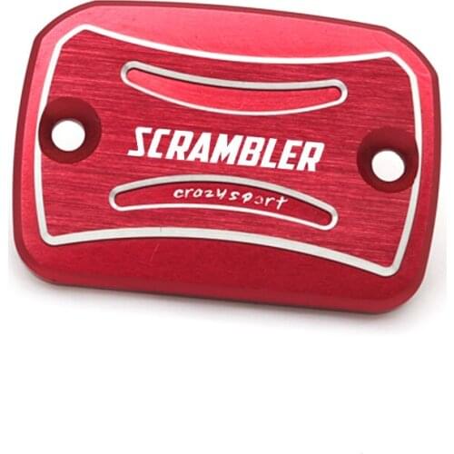 Front Brake Fluid Reservoir Cover For DUCATI Scrambler 400 800 1100 sixty2 Hypermotard 821 939 Motorcycle Cylinder Cap