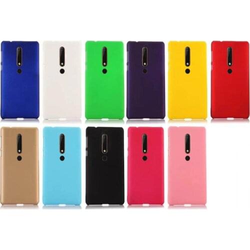 For Nokia 6 II Case Breathable Mesh Hard PC Case Back Cover For Nokia 6 2018 6.1 TA-1068 TA-1050 TA-1043 TA-1016 TA-1045