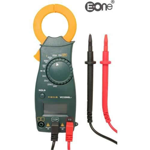 VC3266L+ New Digital Clamp Meter Mini Multimeter Handheld Smart Measuring Diagnostic too