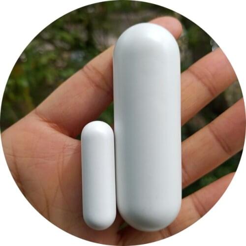 Small Size 433MHz/868MHz Wireless Window Door Magentic Switch Door Or Window Opening Sensor For Alarm System Home Security