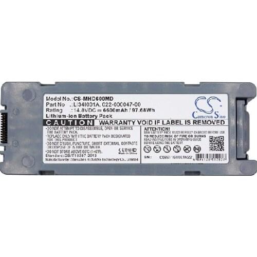 CameronSino for MINDRAY BeneHeart D6 DP-50 DP-50T DP-50Vet Z5 Z6 D6 Defibrillator LI24I002A LI341001A battery