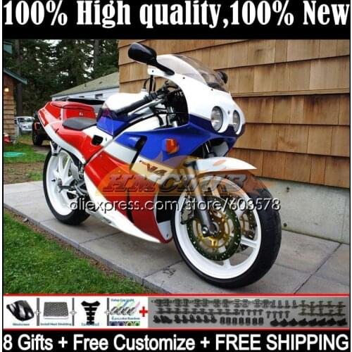 Body For HONDA RVF VFR 400 R RR CC NC35 94 95 96 97 98 36CL.27 VFR400 R V4 VFR400R 1994 1995 1996 1997 1998 Fairing repsol blue
