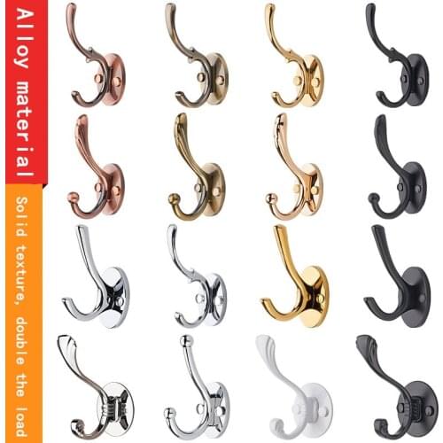 5 piece hook mini size wall hanging retro hook hanger coat hat towel key clothes door hanger home decoration hook hot sale