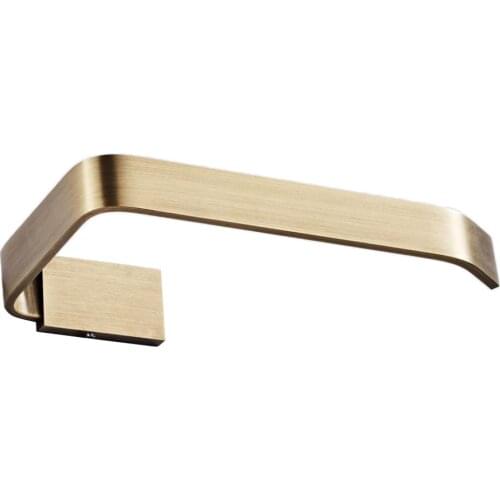 Brass Bathroom Towel Rack Holder Shelf Bath Tools Towel Bar-Bronze