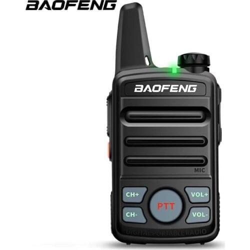 2pcs BF-T99 MINI UHF BAOFENG walkie talkie 400-470MHz dual ptt compact small baofeng radio with earphone