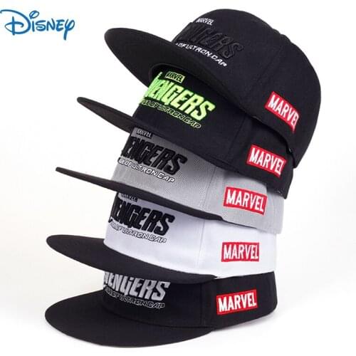 Disney Marvel cap Fashion Hip Hop Baseball Caps Summer Outdoor Sun Hat Letter embroidery golf caps Cotton Snapback Hats gorras