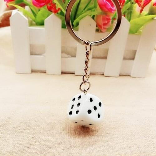 New New Key Chain Car Personality Dice Poker Soccer Brazil Slippers Model Alloy Keychain For Car Key Ring Gfit K2125