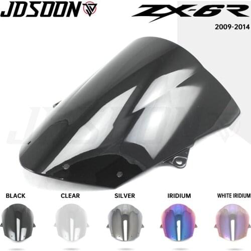 New Moto motorbike Windshield Windscreen Clear For Kawasaki Ninja ZX-6R zx6r 636 600 2009 2010 2011 2012 2013 2014 2015 2016