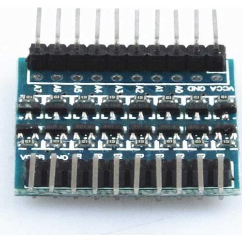 8 Channel 5V/3.3V IIC UART SPI TTL Logic Level Converter for Raspberry Pi 8 channel level conversion module