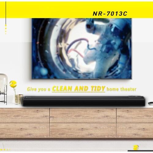 Marsea 4*5W TV Sound Bar Wired and Wireless TV Speaker with FM-Radio Bluetooth Home Surround SoundBar for Theater