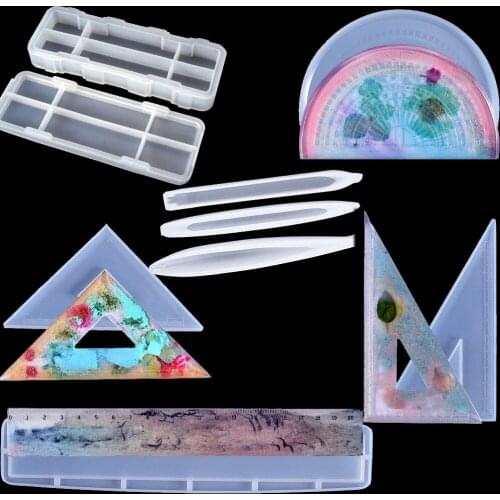 DIY Silicone Mold Ballpoint pen tube Ornaments Resin Clear Mould Crystal Mold for jewelry Decoration Craft epoxy Resin mold Art