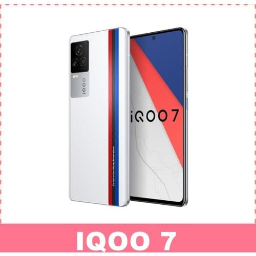 IQOO 7 Snapdragon 888 5G Smart Phone 6.62inch 120Hz AMOLED Display 120W Fast Charging LPDDR 5 UFS 3.1 WIFI 6 Android 11