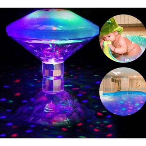 Led Christmas Lights Outdoor Battery Operated Garland Lights Waterproof Plastic Pool Light Swimming Pool Hot Tub Spa Lamp