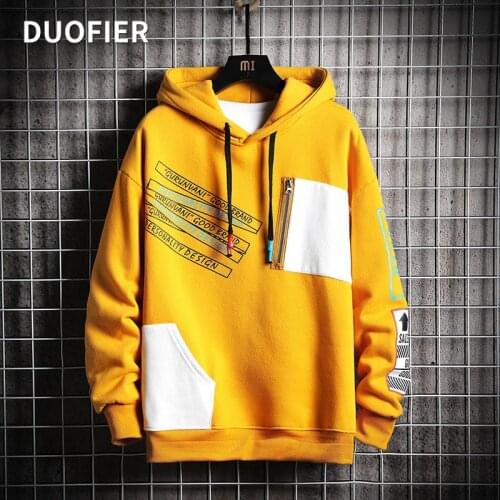 2021 Men Print Hoodies Hip Hop Casual Pullover Hooded Sweatshirt Male Harajuku Fashion Streetwear Zipper Pocket for Couples 5XL