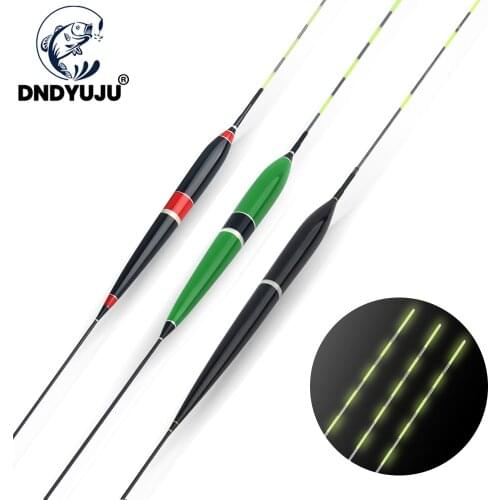 DNDYUJU Luminous Smart LED Fishing Float High Sensitivity Alarm Fish Bite Color Change Electronic Buoy Fish Floating BobberStick