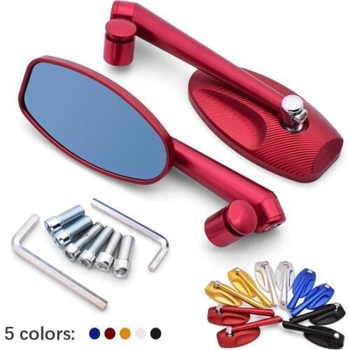 Universal Motorcycle Rear Mirror Motorbike Modification Back Side Mirrors For Kawasaki ZX6R Z650 Z900 Z800 Z250 Z300 ZX636R