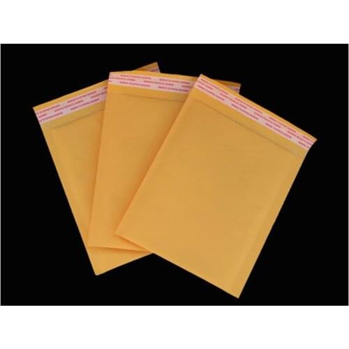 16*16+4cm Yellow Kraft Paper Bubble Bag Bubble Film Envelope Bag Waterproof Bag