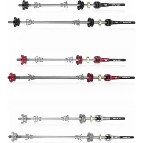 1 Pair Mountain Bikes Quick Release Skewer Lever MTB Bicycle Cycling Front Rear Axle Wheel Hub Lightweight Quick Skewer Parts