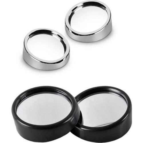 1pc Rand New Car Small Round Mirror 360 Degree Rotating Diameter 50mm Blind Spot Mirror Car Rear View Mirror