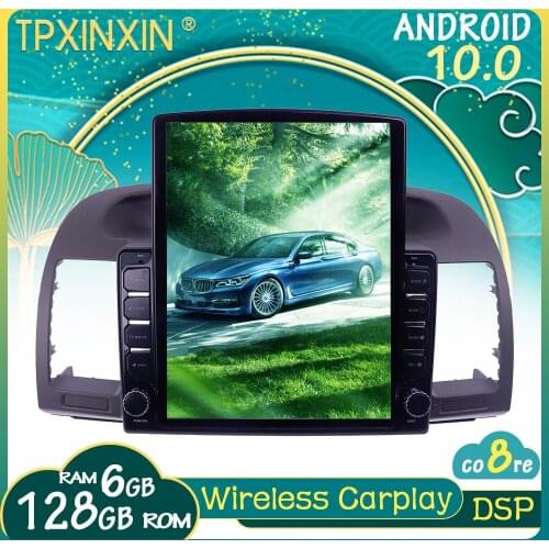 10.0 For Toyota Camry 5 2001-2006 Android Car Stereo Car Radio with Screen Tesla Radio Player Car GPS Navigation Head Unit