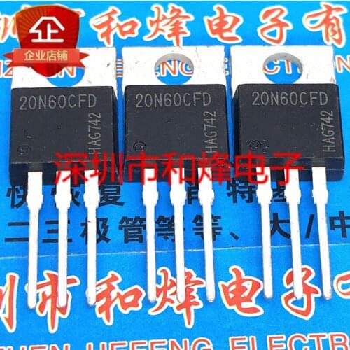 10PCS 20N60CFD SPP20N60CFD TO-220 650V 20.7A 100% New&original