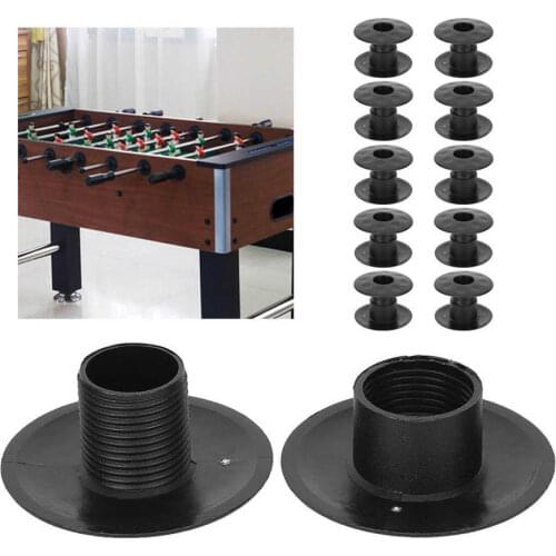 10Pair Adjustable Foosball Bushing Soccer Table Football Bearing Parts Bushing Table Accessories Football Fun Games