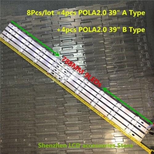 120 Pieces/lot Replacement Backlight Array LED Bar LG 39LN540V 39LN613V 39LA620V HC390DUN-VCFP1 100%new