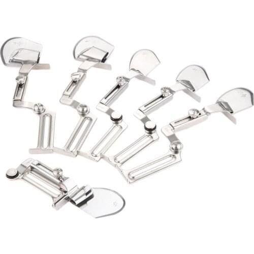 1Pc A11 Swing Hemmer Overlock Folder Binder 1 Needle Industrial Lockstitch Sewing Machine Parts For Juki Singer Brother 1/8"-1"