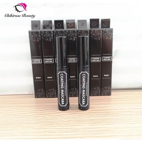 2 bottles COATING MASCARA original Korea SKY eyelash extension Care Coat False Eyelash Setting Protective Liquid Coating Sealant