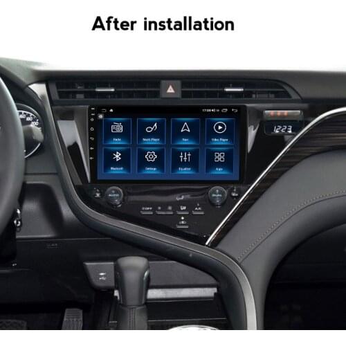 6G RAM Android 10 car stereo for Toyota Camry 8 XV 70 2017 2018 2019 2020 radio navigation GPS Multimedia Player headunit 2din