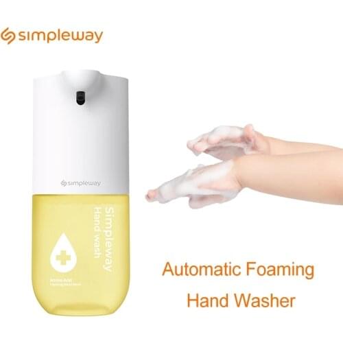 Simpleway 300ml Automatic Induction Hand washer 0.25s Infrared Sensor hand sanitizer Contactless Hand Soap Dispenser for Clean