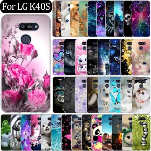 Funda For LG K40S Case Silicone Capa For LG K40S Cover Soft TPU Phone Case For LG K40S K4 0 K 40 S Coque Bumper Etui Protective