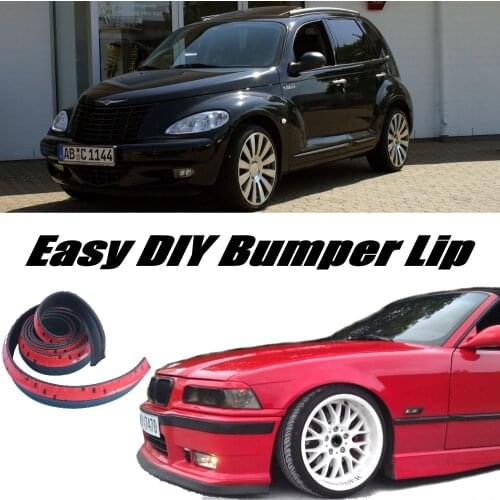NOVOVISU Bumper Lip Deflector Lips For Chrysler PT Cruiser Front Spoiler Skirt For View Tuning / Body Kit / Strip