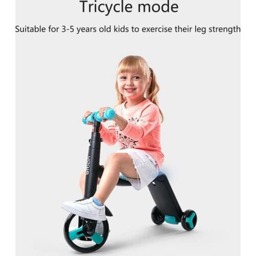 3 In 1Children Scooter Tricycle Baby Balance Bike Ride On Toys For 2-5years Old Children For Learning Walk Scooter Kids Toys