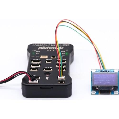 OSD OLED Display for Pixhawk 2.4.8 PIX PX4 Flight Control Flight display flight status Connected to I2C Interface of Pixhawk