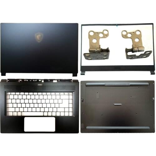 For MSI GS65 GS65VR MS-16Q1 Q2 Q3 Q4 Laptop LCD Back Cover/Front Bezel/Hinges/Palmrest/Bottom Case 3076Q4A214HG0 3076Q4D215HG0