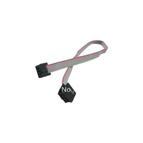 Geeetech 50pcs 2x3 Pin IDC Ribbon Cable for AVR/ARM Programming General Communication