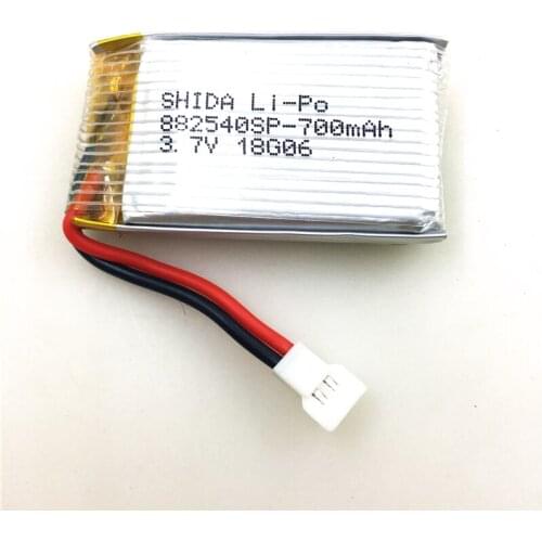 3.7V 700mAh Lipo Battery for XK K124 RC Helicopter Spare Parts XK K124 Battery