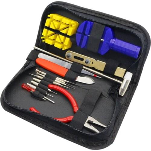 Watchmaker Watch Repair Tool Kit Link Pin Remover Case Opener Remover Spring Bar Tool Case Opener Set