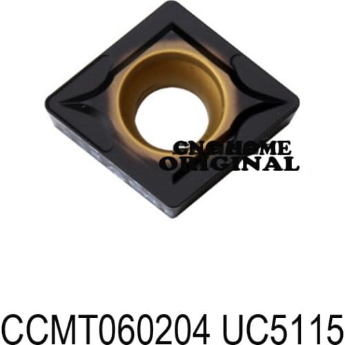 Original CCMT CCMT060204 CCMT060208 UC5115 CCMT0602 Carbide Inserts Turning Tool Holder Lathe Tools Inserto Para torno